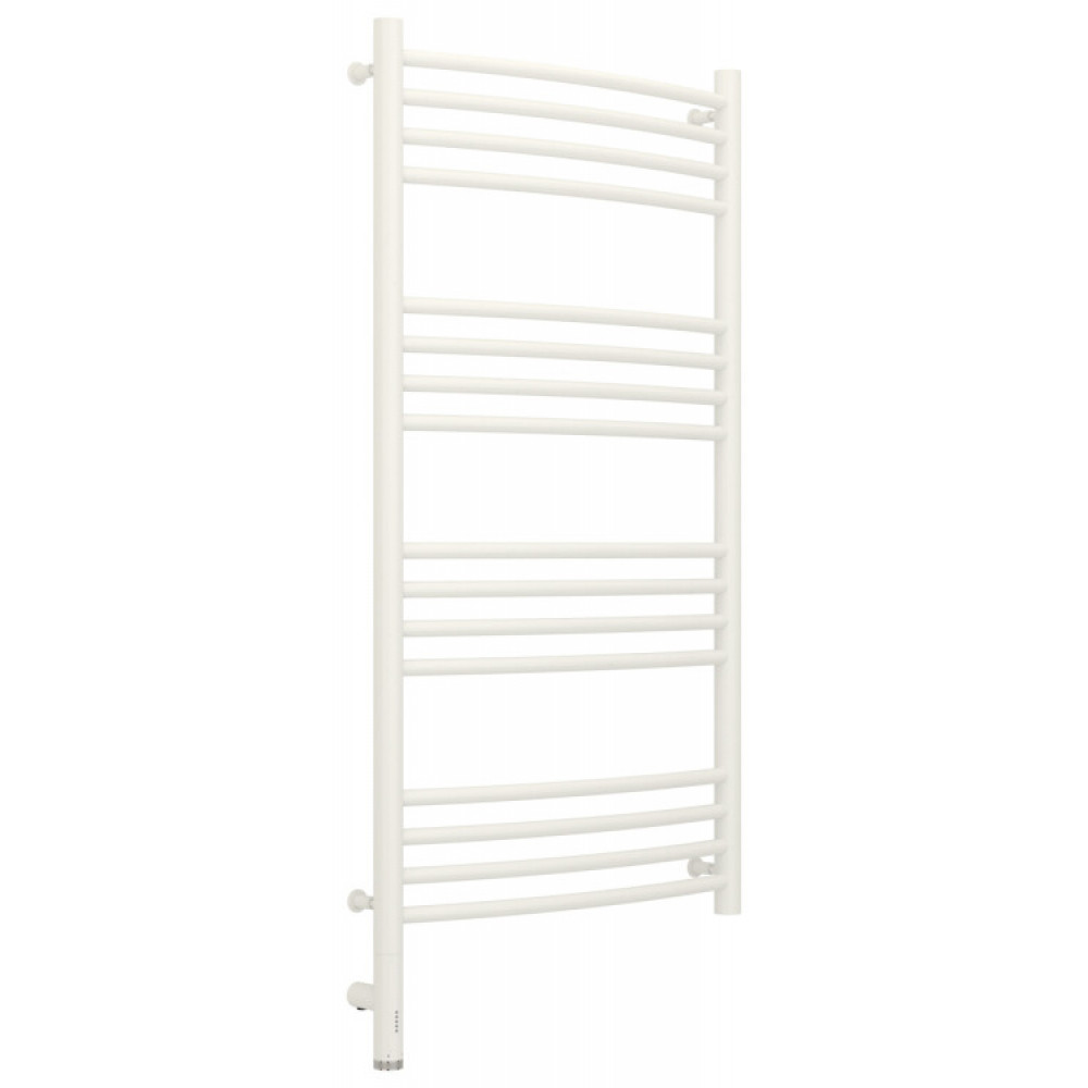 Полотенцесушитель, Сунержа, Богема 3.0, выгнутая, шгв 532*103*1124, нижнее слева, МЭМ, цвет-белый матовый