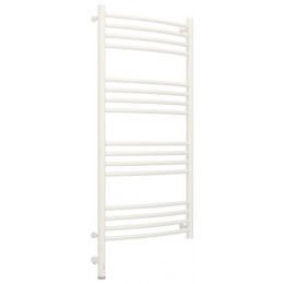 Полотенцесушитель, Сунержа, Богема 3.0, выгнутая, шгв 532*103*1124, нижнее слева, МЭМ, цвет-белый матовый