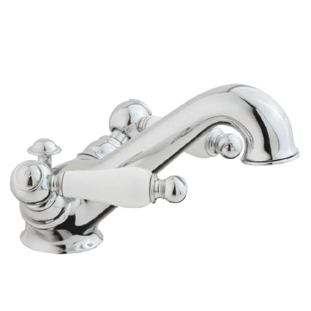 Смеситель для раковины, Cisal, Arcana Toscana, цвет-хром/керамика