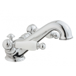 Смеситель для раковины, Cisal, Arcana Toscana, цвет-хром/керамика