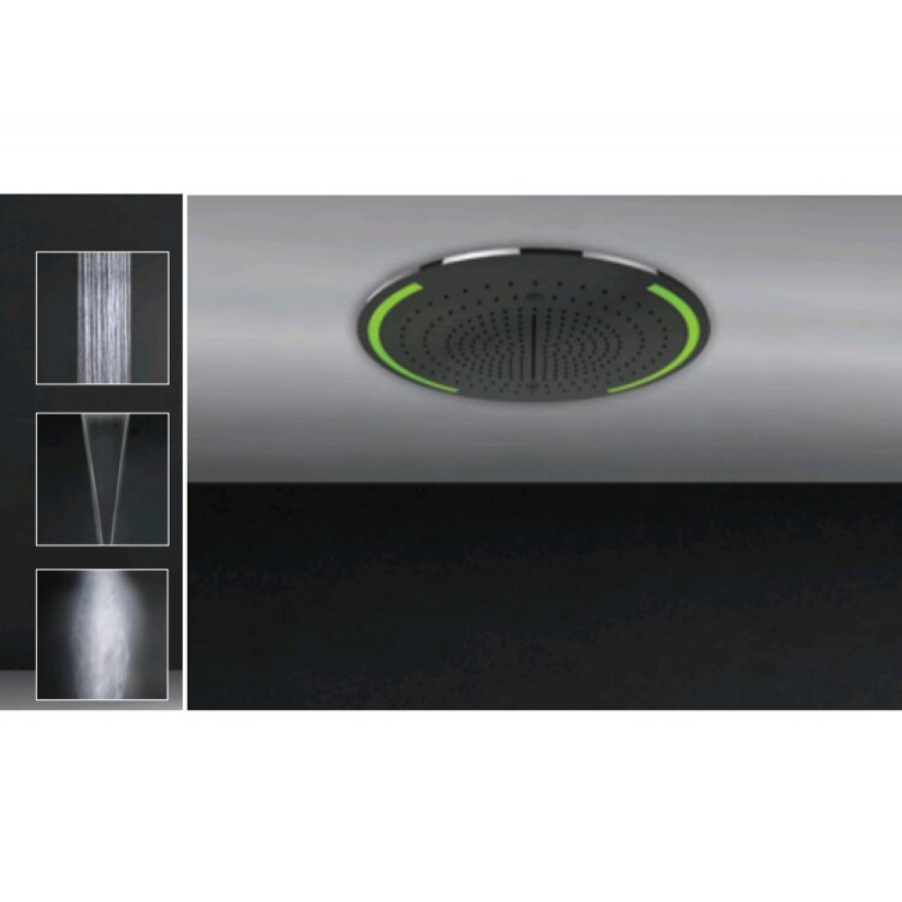 Верхний душ, Gessi, Colour, шгв 500*500*12, цвет -Copper Brushed PVD