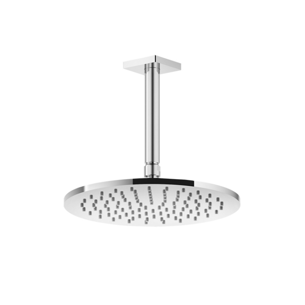 Верхний душ, Gessi, Rilievo, 250*250, цвет-Finox Brushed Nickel