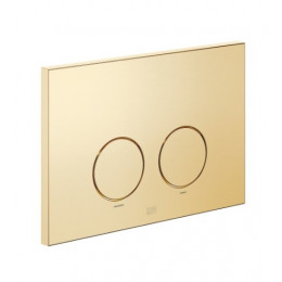 Клавиша смыва, Dornbracht, для унитаза, шгв 246*12*169, цвет-латунь сатинированная (золото 23кт)