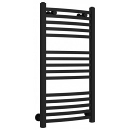 Полотенцесушитель, Сунержа, Аркус, шгв 450*92*807, диагональное/нижнее/вертикальное, цвет-черный матовый