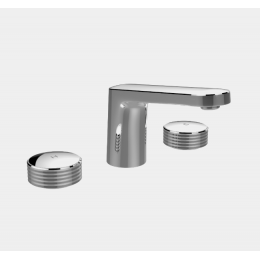 Смеситель для раковины, Fima Carlo Frattini, Texture Collection, H COLLECTION, цвет-хром