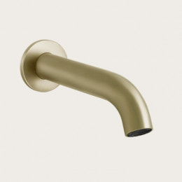 Излив, Gessi, 316 Bath-Shower, цвет-Brushed Brass PVD