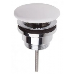 Донный клапан, Splendy, для раковин, универсальный, 1 1/4", цвет-серый матовый