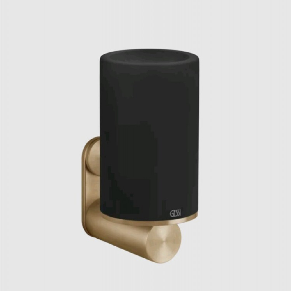 Стакан, Gessi, 316, шгв 75*107.5*154, цвет-чёрный/Warm Bronze Br. PVD