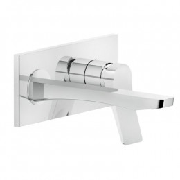 Смеситель для раковины, Gessi, Rilievo, цвет-хром