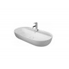 Раковина, Duravit, Luv, шгв 800*400*140, отверстия для смесителя-1, цвет-белый