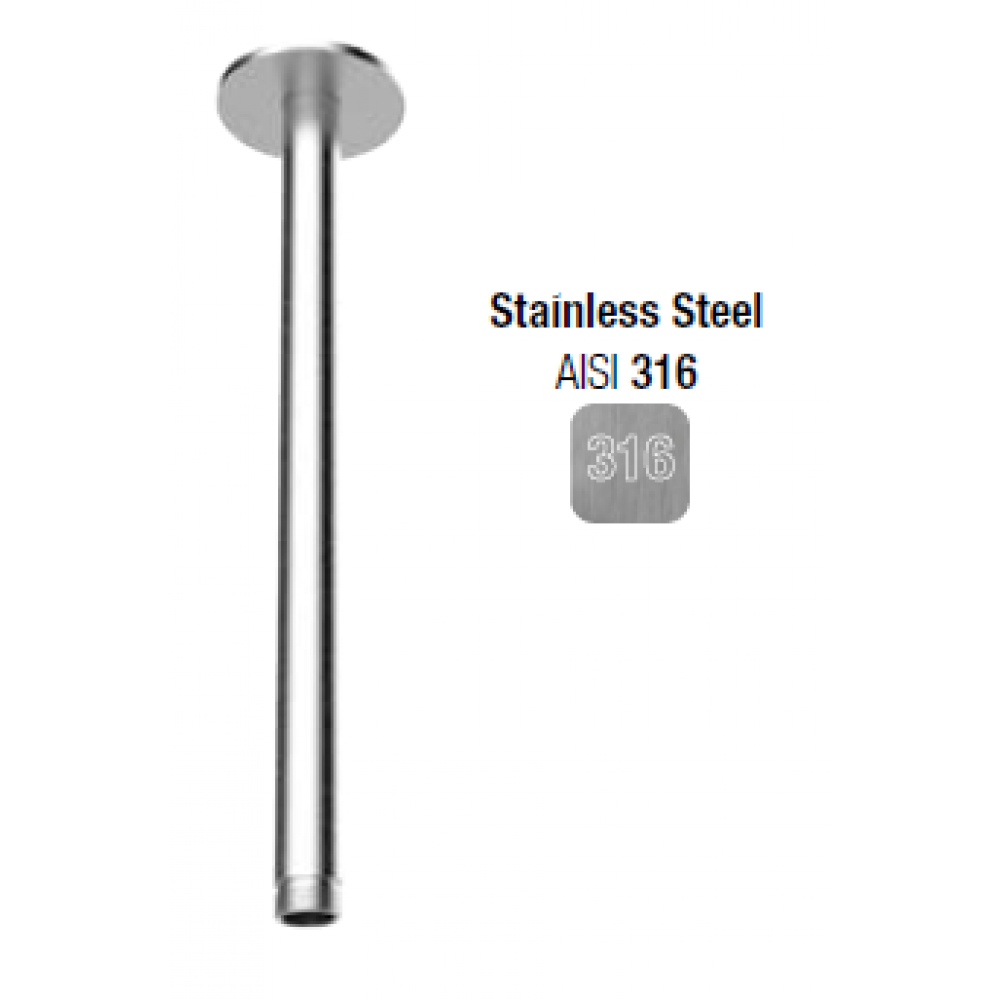 Держатель верхнего душа, Almar, 316 Stainless Steel, цвет-Stainless Steel AISI 316 (Товар заказной, возврату не подлежит)