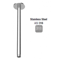 Держатель верхнего душа, Almar, 316 Stainless Steel, цвет-Stainless Steel AISI 316 (Товар заказной, возврату не подлежит)