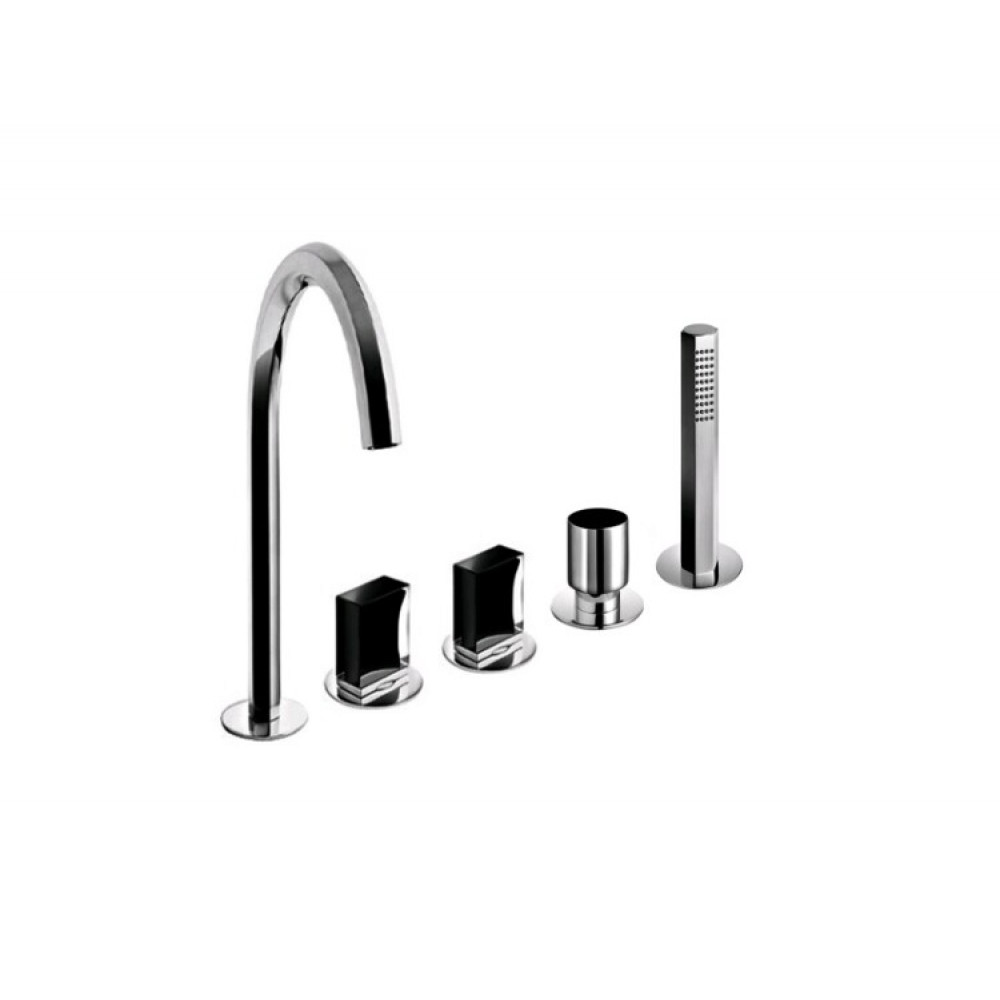 Смеситель для ванны и душа, Fantini, Venezia, цвет-золото плюс