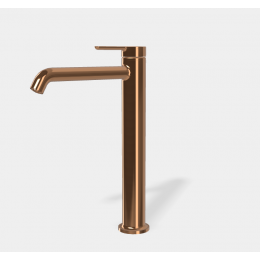 Смеситель для раковины, Fima Carlo Frattini, Snap, цвет-бронза янтарная