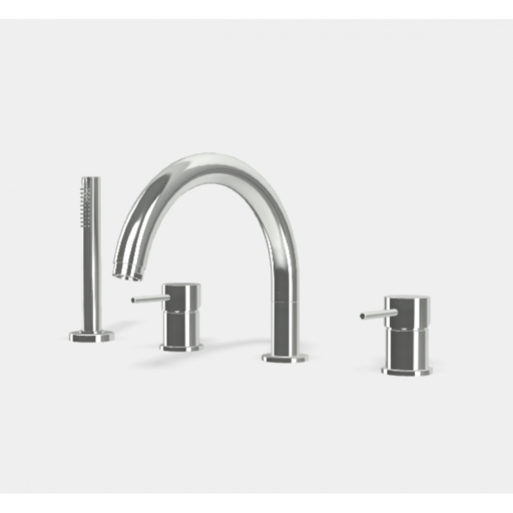 Смеситель для ванны, Fima Carlo Frattini, Spillo Up, цвет-хром