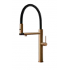 Смеситель для кухни, Gessi, Meccanica, цвет-Warm Bronze Brushed PVD