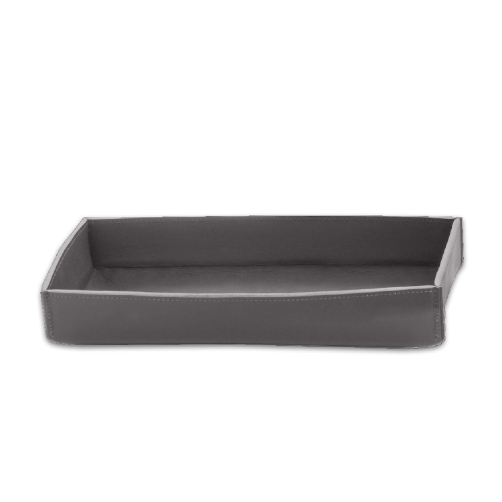 Лоток, Decor Walther, Nappa TAB L, шгв 290*170*45, цвет-дымчато-серый
