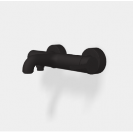 Смеситель для ванны и душа, Fima Carlo Frattini, Snap, цвет-черный матовый