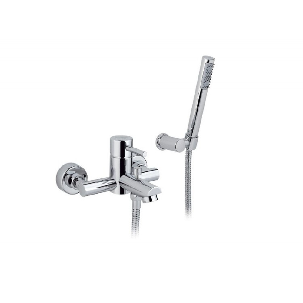 Смеситель для ванны и душа, Nicolazzi, Olympus, цвет-Chrome