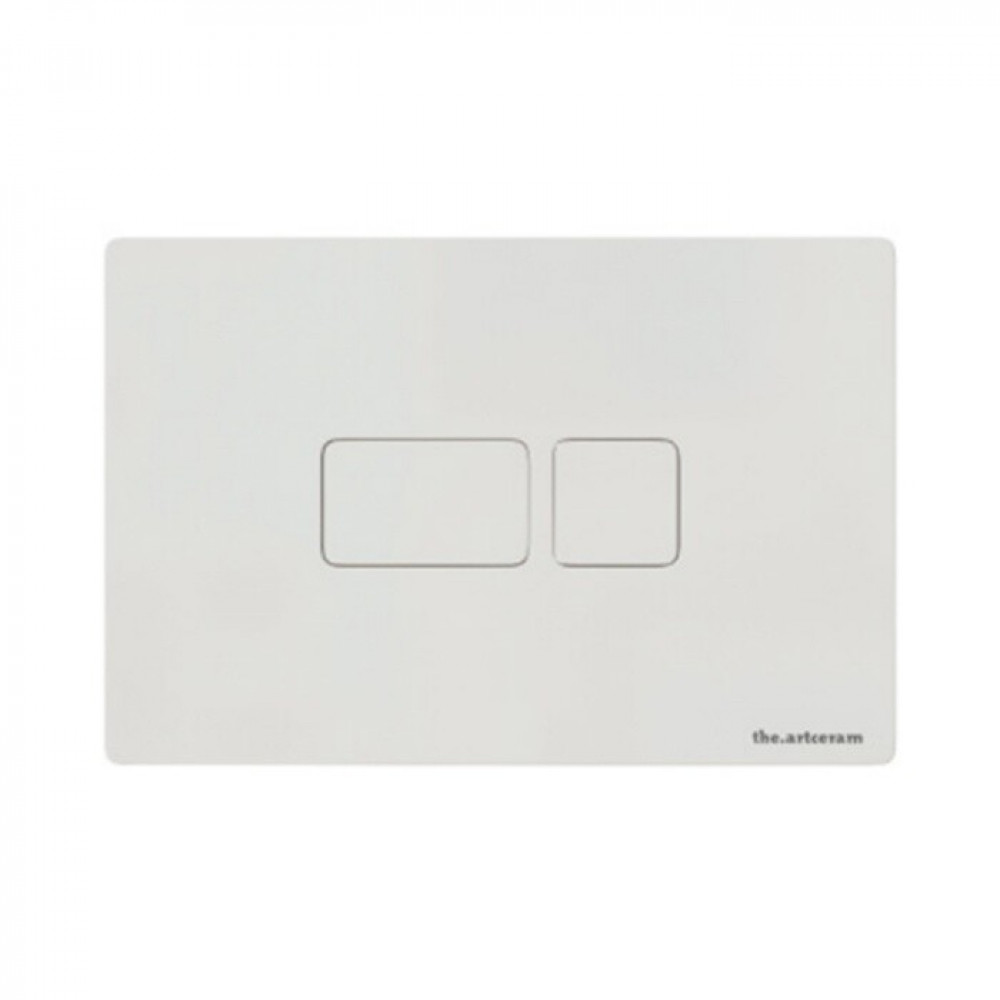 Клавиша смыва, Artceram, A16, для унитаза, шгв 245*12*163, цвет-белый