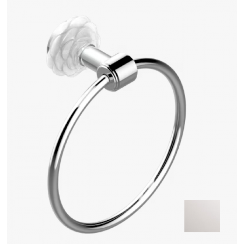 Полотенцедержатель, THG, Camélia Clear crystal, шгв 180*86*197, цвет-никель