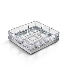 Мыльница, 3SC, Palace, шгв 120*110*30, цвет-никель сатинированный матовый (Matt Satin Nickel)