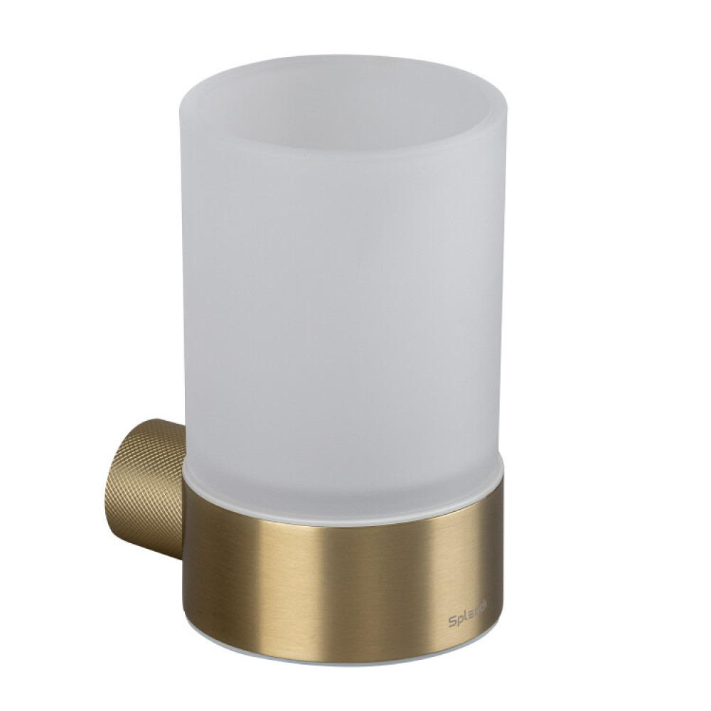 Стакан, Splendy, Passion, шгв 71.5*92*119, цвет-золото матовое (брашированное)