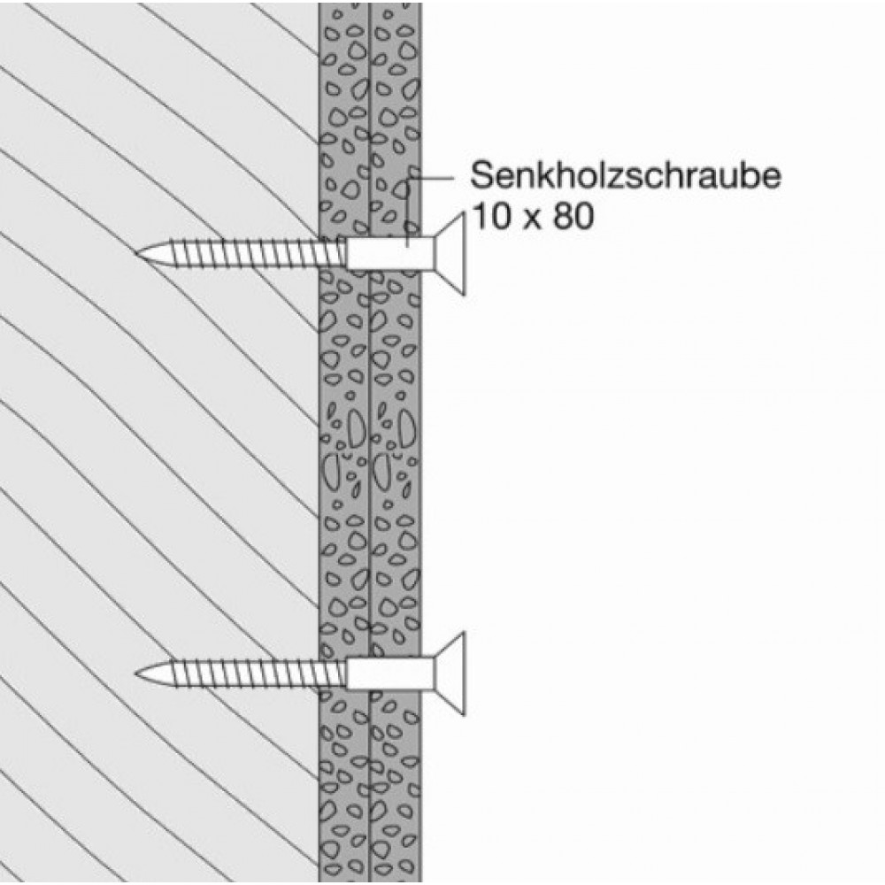 Комплект крепежей, Hewi, Серия 801, 2 дюбеля