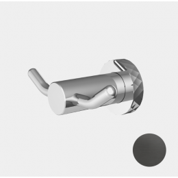 Крючок, Fima Carlo Frattini, Accessori, шгв 110*58,5*40, цвет-хром черный брашированный
