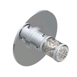 Смеситель для душа, THG, Hirondelles Platinum stamped, цвет-хром