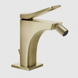 Смеситель для биде, Gessi, Rilievo, цвет-Brushed Brass PVD