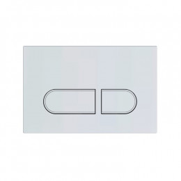 Клавиша смыва, Smartflow, для унитаза, шгв 245*9,5*160, цвет-хром