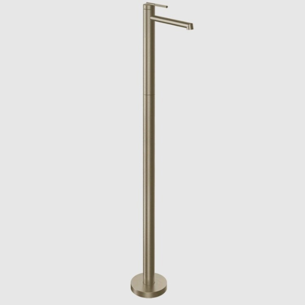 Смеситель для ванны, Gessi, Ingranaggio, цвет-Finox Brushed Nickel