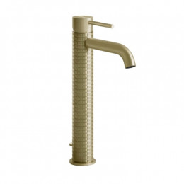 Смеситель для раковины, Gessi, 316 Meccanica, цвет-Brushed Brass PVD