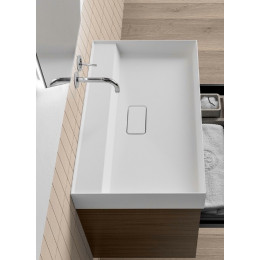 Раковина, Oasis, Profilo, Rebel, шгв 858*515*120, цвет-белый (НЕЛЬЗЯ ПРОДАВАТЬ ОТДЕЛЬНО ОТ ТУМБЫ!!) (аналог арт. 0LVBMBR01200002) (ПРОДАЕТСЯ ТОЛЬКО В