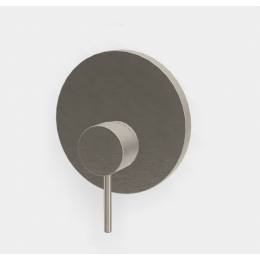 Смеситель для душа, Fima Carlo Frattini, Spillo Up, на 1 потребитель, цвет-брашированный никель