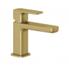 Смеситель для раковины, Kludi, Renon, цвет-золото брашированное