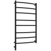 Полотенцесушитель, Сунержа, Галант 3.0, шгв 632*115*1124, нижнее слева, МЭМ, цвет-черный матовый