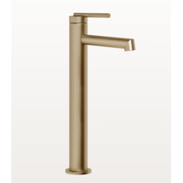 Смеситель для раковины, Gessi, Ingranaggio, цвет-Warm Bronze Brushed PVD