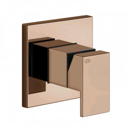 Смеситель для душа, Gessi, Rettangolo, на 1 потребитель, цвет-Copper PVD