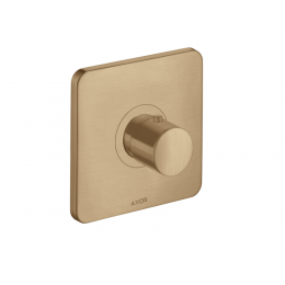 Смеситель для душа, Hansgrohe, Axor Citterio M, цвет-шлифованная бронза