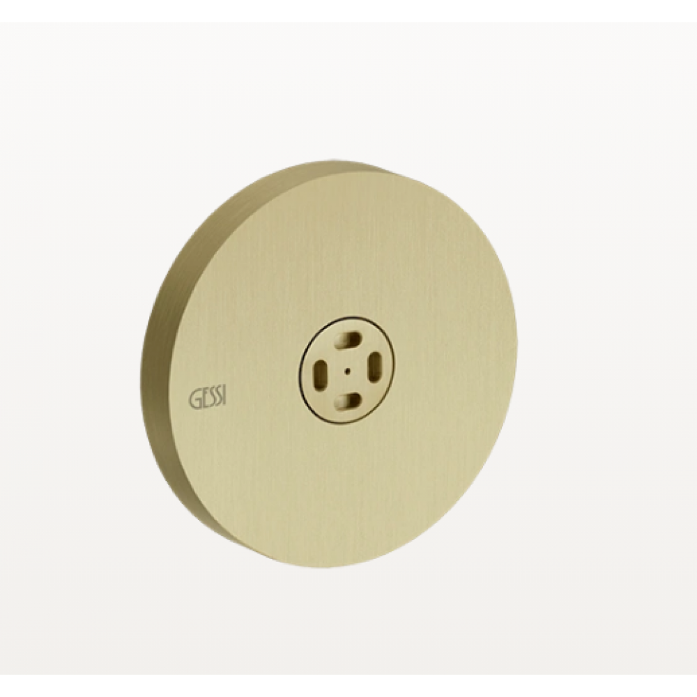 Форсунка, Gessi, Body Jets, цвет-Brushed Brass PVD