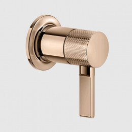 Смеситель для душа, Gessi, Inciso, на 1 потребитель, цвет-Copper PVD