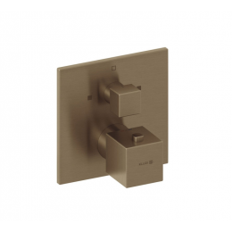 Смеситель для душа, Kludi, DECUS, на 2 потребителя, цвет-бронза брашированная