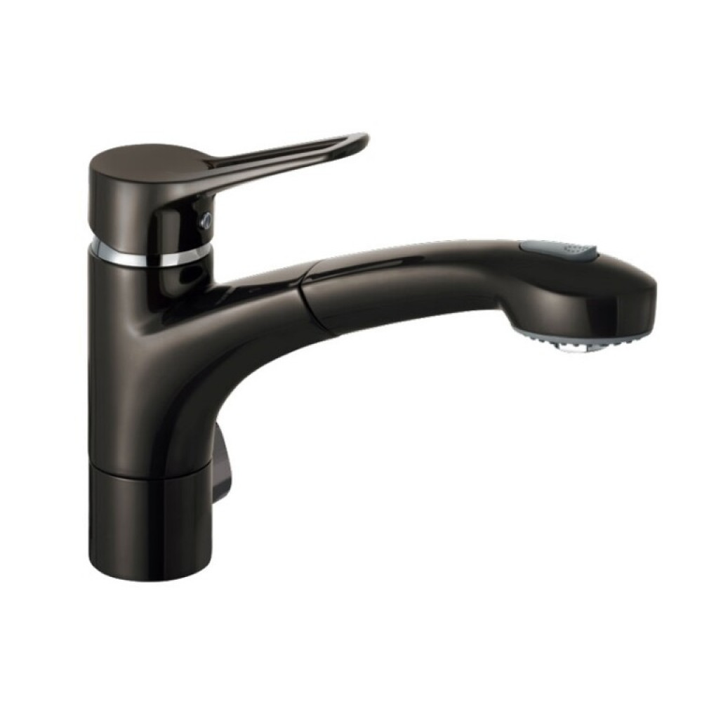 Смеситель для кухни, Kludi, MX, с дополнительным краном Multi DN 15, цвет-мокка/хром