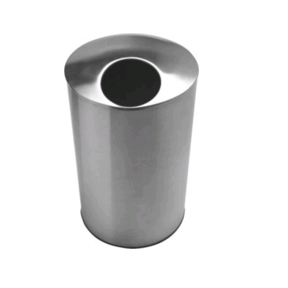 Контейнер для мусора, Nofer, шгв 340*340*600, цвет-сталь (Steel)