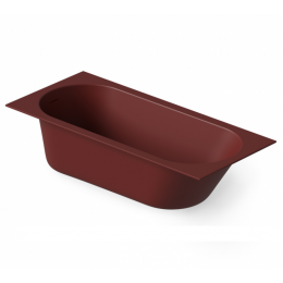 Ванна, DEA Design, Ease, шгв 1800*800*600, цвет-Red Wine