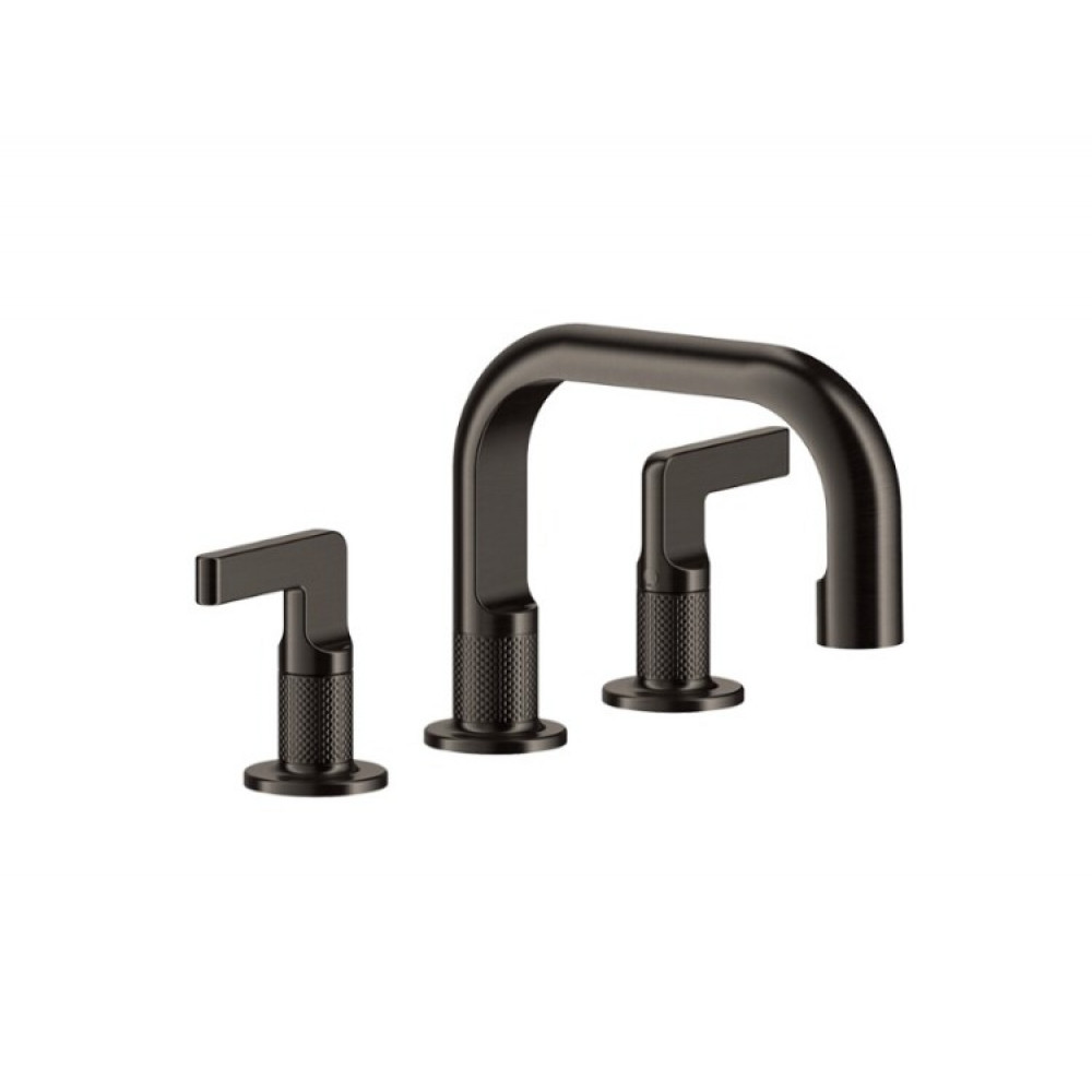 Смеситель для раковины, Gessi, Inciso, цвет-Antique Brass