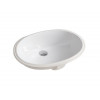 Раковина, Artceram, Diana, шгв 570*404*218, отверстия для смесителя-отсутствуют, цвет-Glossy White