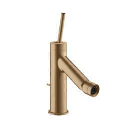 Смеситель для биде, Hansgrohe, Axor Starck, цвет-шлифованная бронза